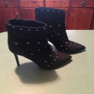 Metaphor blue heel boots size 8-1/2